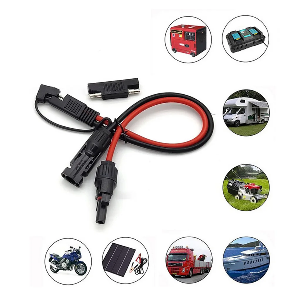 Practical Extension Cable Sae Plug 0.35m 10AWG Black Connector Wire Copper Photovoltaic Cable SAE Photovoltaic
Practical Extension Cable Sae Plug 0.35m 10AWG Black Connector Wire Copper Photovoltaic Cable SAE Photovoltaic