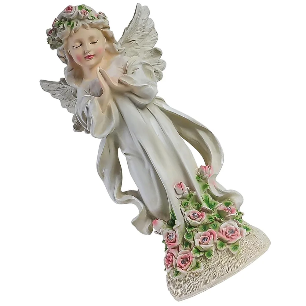 Outdoor House Crafts Craftsations Patio Statue Solar Ornaments Resin Garden Statues Angel Lamp
Outdoor House Crafts Craftsations Patio Statue Solar Ornaments Resin Garden Statues Angel Lamp