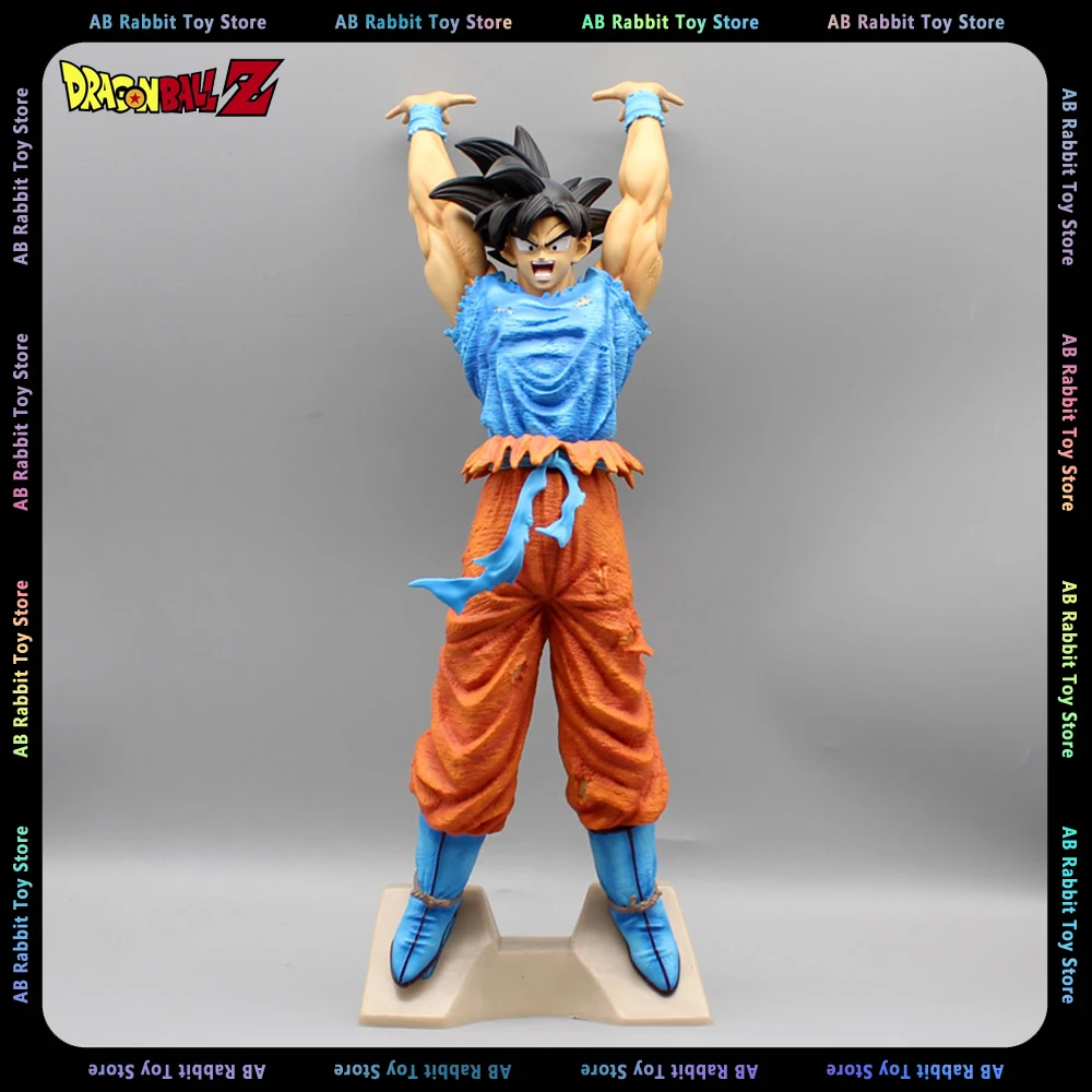 

40cm Dragon Ball Z Figure Son Goku Anime Figures DBZ Goku Vitality Bomb Gk Figurine Pvc Statue Model Doll Collectible Decora Toy