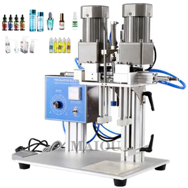 Auto Capper Automatic Capping Machine Screw Cap Trigger Cover Lid Locker Sprayer Cap Bottle Table Top Desktop Model Rotating
Auto Capper Automatic Capping Machine Screw Cap Trigger Cover Lid Locker Sprayer Cap Bottle Table Top Desktop Model Rotating