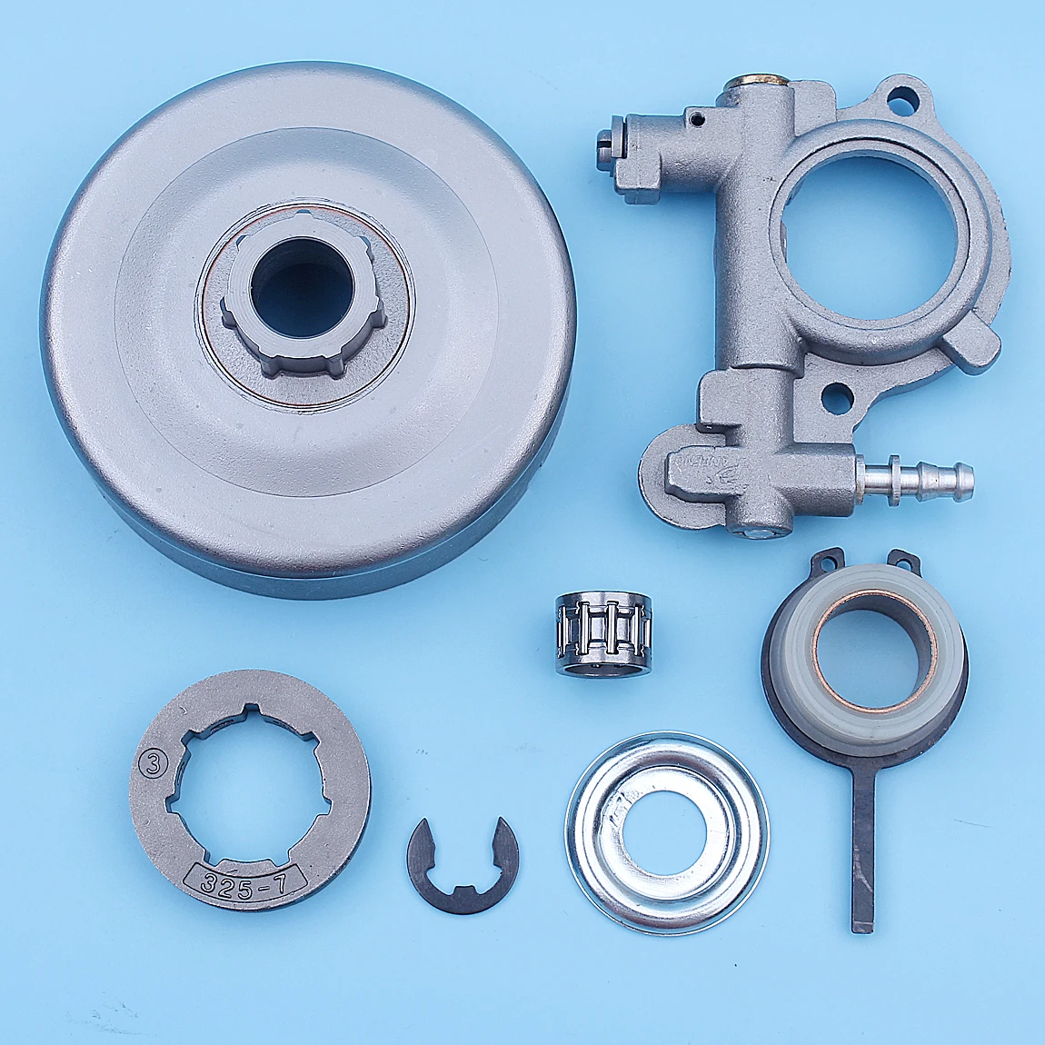 Oil Pump Rim Sprocket Kit For Stihl 026 MS260 PRO MS 260 Chainsaw Clutch Drum .325 Pitch Small 7 Spline 7 Teeth Replacement Part
Oil Pump Rim Sprocket Kit For Stihl 026 MS260 PRO MS 260 Chainsaw Clutch Drum .325 Pitch Small 7 Spline 7 Teeth Replacement Part