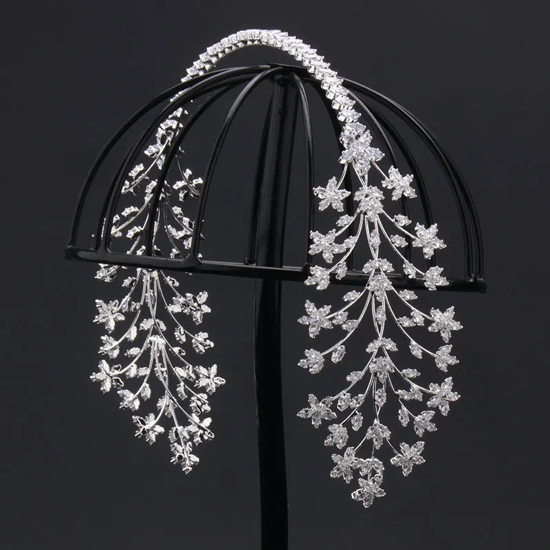 MYFEIVO Full Zirconia Luxury Crown Bridal Wedding Tiara Women Hair Jewelry Accessories HQ1970
MYFEIVO Full Zirconia Luxury Crown Bridal Wedding Tiara Women Hair Jewelry Accessories HQ1970