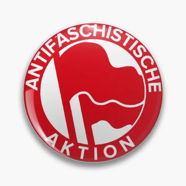 Металлическая антифашистская булавка
Металлическая антифашистская булавка