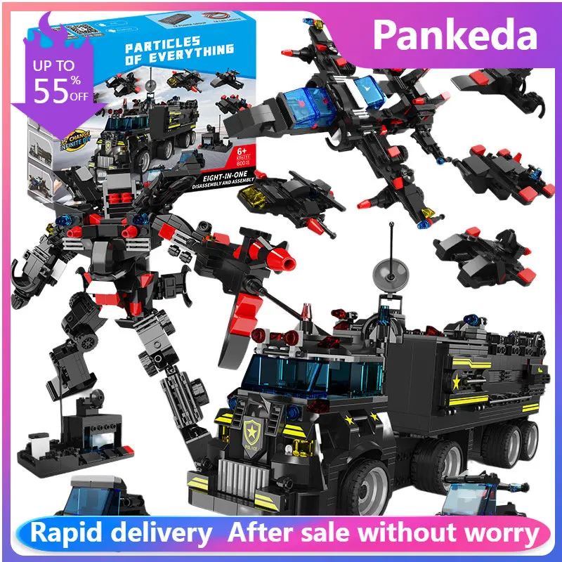 K96111 Intelligent Robot APP Remote Control Bricks Building Blocks Programming Toys for Kids Gift Educational Sets Rc Car Toy
K96111 Intelligent Robot APP Remote Control Bricks Building Blocks Programming Toys for Kids Gift Educational Sets Rc Car Toy