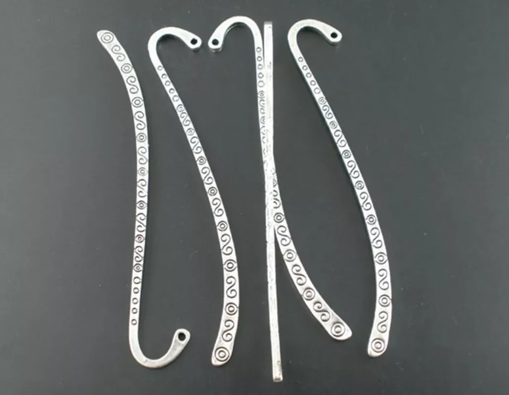 10PCs Antique Silver color Metal Crafts Collection Bookmark With Loop Retro Metal Bookmark Accessories Jewelry Wholesale 85mm
10PCs Antique Silver color Metal Crafts Collection Bookmark With Loop Retro Metal Bookmark Accessories Jewelry Wholesale 85mm