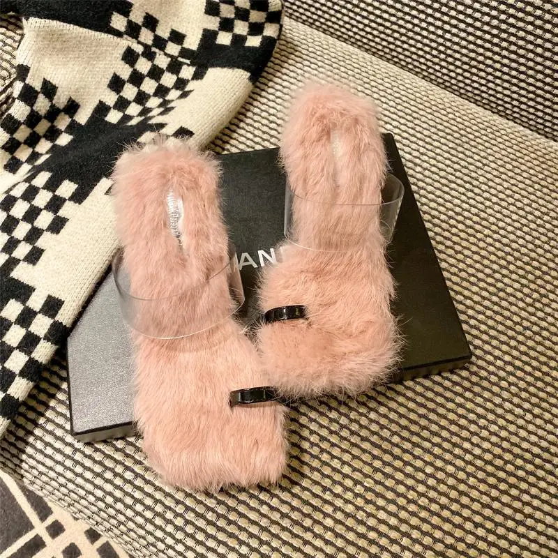 Slides Woman Pumps 2022 Autumn Winter Fur Sandals Female Shoes Ladies Slippers Fashion Rhinestones Square Toe High Heels
Slides Woman Pumps 2022 Autumn Winter Fur Sandals Female Shoes Ladies Slippers Fashion Rhinestones Square Toe High Heels