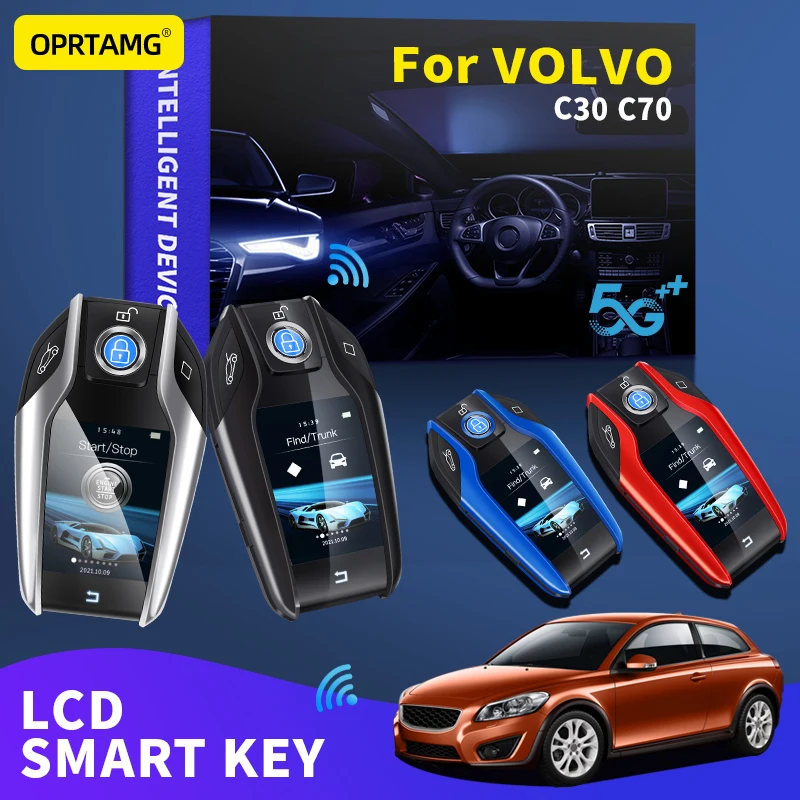 Car Smart Remote Control Key LCD Display Keyless Smart Key For VOLVO C30 C70 1996 1997 2000 2002 2004 2005 2006 2007 2008-2022
Car Smart Remote Control Key LCD Display Keyless Smart Key For VOLVO C30 C70 1996 1997 2000 2002 2004 2005 2006 2007 2008-2022
