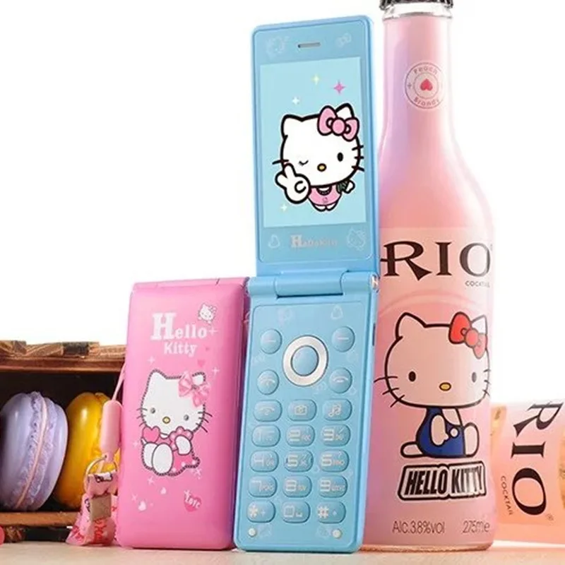 Kawaii Cute Sanrio, Hello Kitty функциональный телефон D10 раскладная Детская фотография для девочек рождественский подарок для детей
Kawaii Cute Sanrio, Hello Kitty функциональный телефон D10 раскладная Детская фотография для девочек рождественский подарок для детей