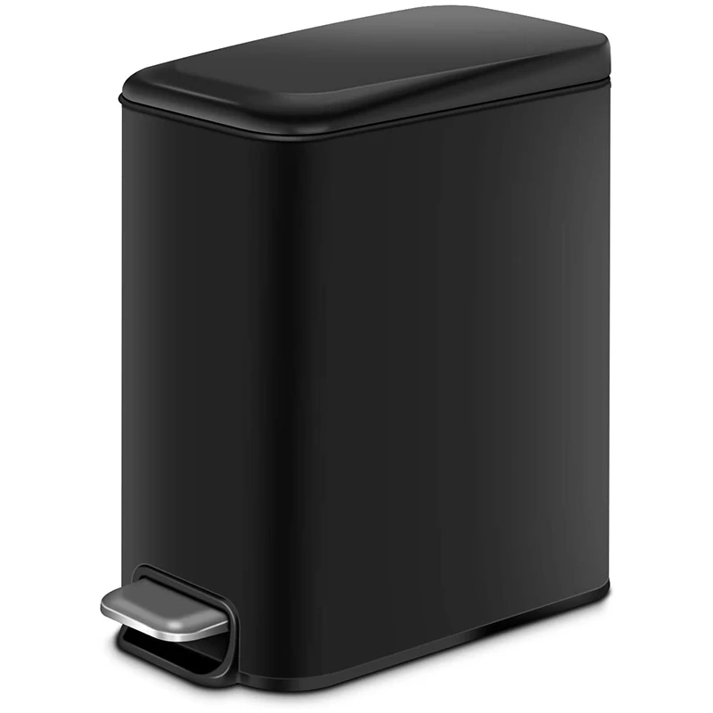 Rectangular Small Trash Can with Lid Soft Close, Bathroom Trash Can with Removable Inner Wastebasket Retail
Rectangular Small Trash Can with Lid Soft Close, Bathroom Trash Can with Removable Inner Wastebasket Retail