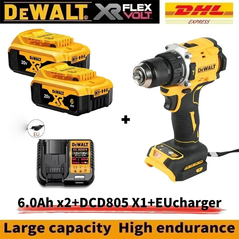 Ударная дрель-шуруповерт DEWALT DCD805 20V Max XR, бесщеточная, аккумуляторная.
Ударная дрель-шуруповерт DEWALT DCD805 20V Max XR, бесщеточная, аккумуляторная.