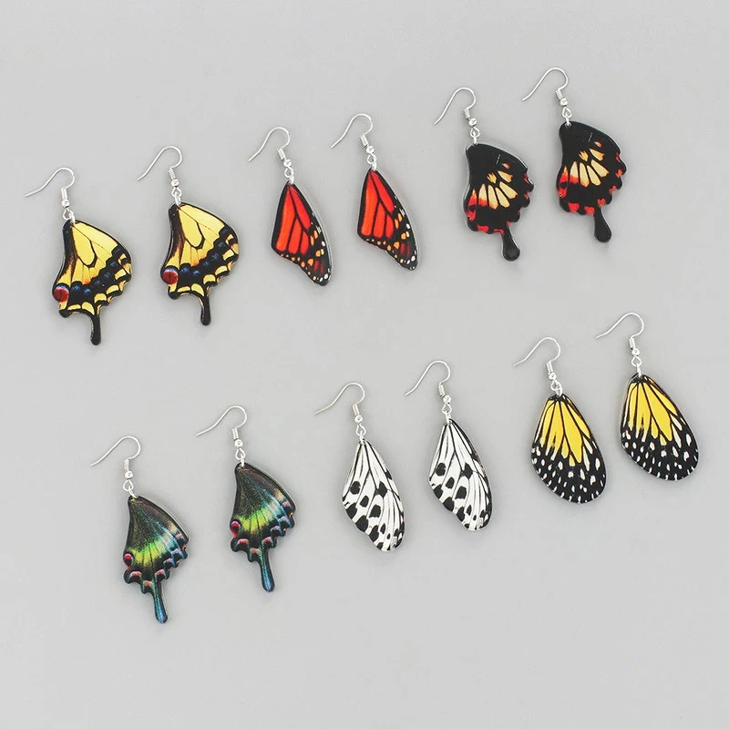 2022 Vintage Colorful Butterfly Wings Earrings for Women Cool Fashion Cute Butterflies Wing Geometric Pendant Women Earring Gift
2022 Vintage Colorful Butterfly Wings Earrings for Women Cool Fashion Cute Butterflies Wing Geometric Pendant Women Earring Gift