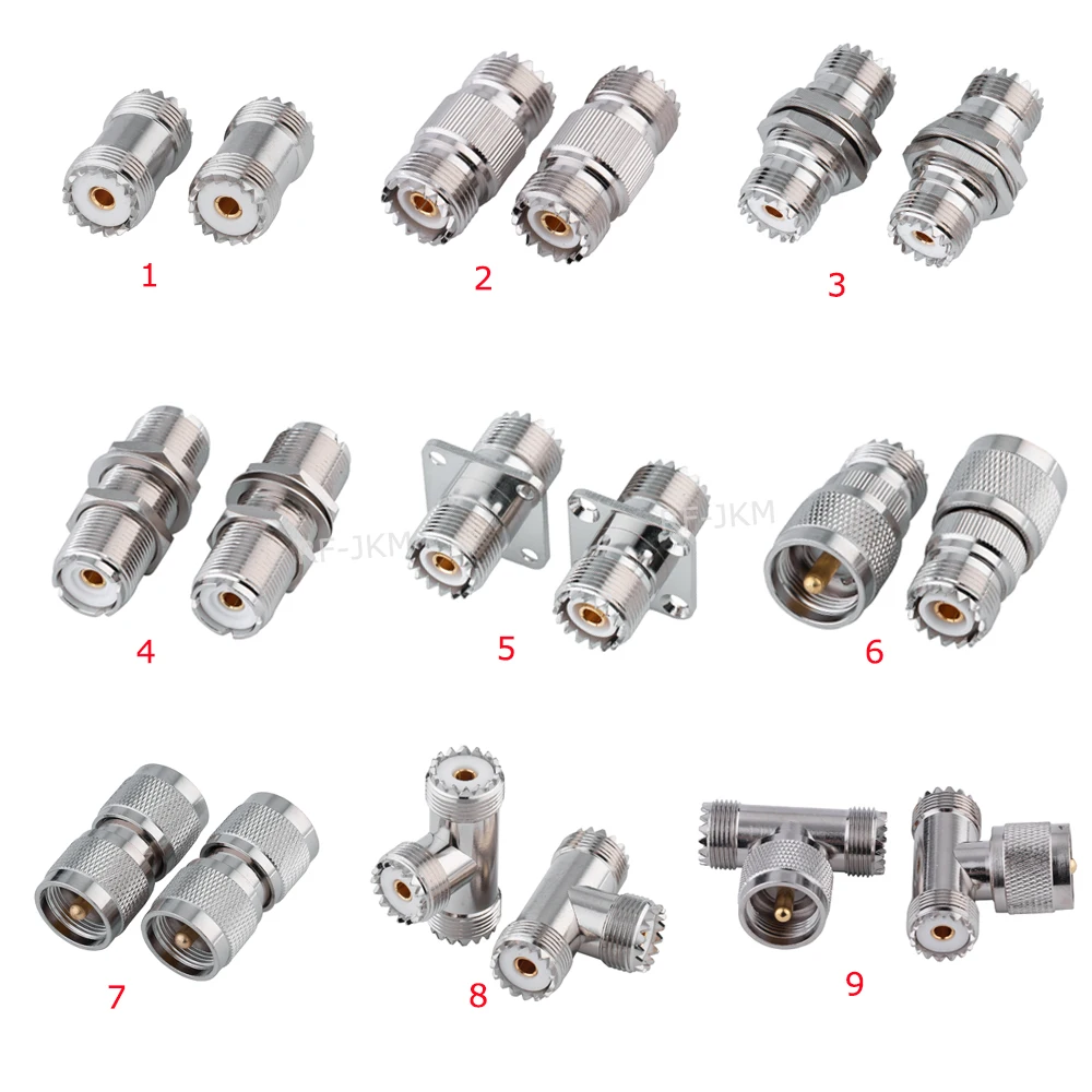 1Pcs Adapter UHF PL25 Male Plug to SO239 Female Jack Straight Flange T Type RF Coaxial Connector
1Pcs Adapter UHF PL25 Male Plug to SO239 Female Jack Straight Flange T Type RF Coaxial Connector