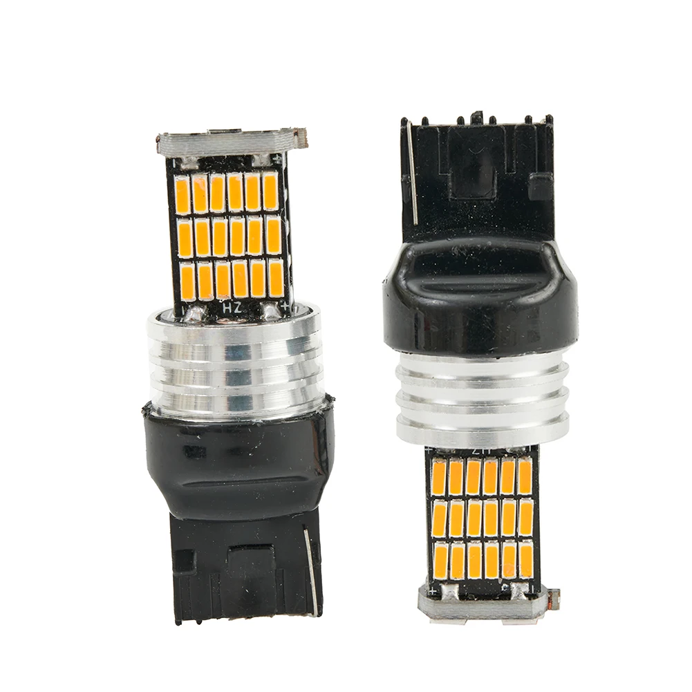 2x Turn Signal Ligh Reversing Lights Brake Lights turn Signals Bulb Taillight Amber 45SMD W21W T20 LED Canbus 7440
2x Turn Signal Ligh Reversing Lights Brake Lights turn Signals Bulb Taillight Amber 45SMD W21W T20 LED Canbus 7440