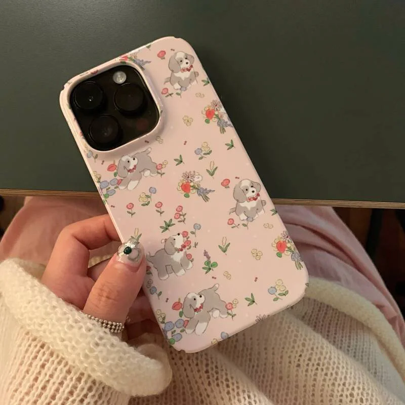 INS Cute Cartoon Dog Flowers Floral Case for iPhone 14 13 Pro Max 12 11 Pro Plus Shockproof Ultra Thin Cover
INS Cute Cartoon Dog Flowers Floral Case for iPhone 14 13 Pro Max 12 11 Pro Plus Shockproof Ultra Thin Cover