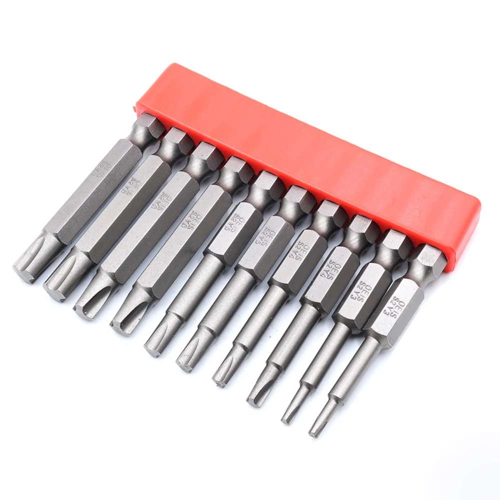 10Pcs 50mm Y Shaped Magnetic Screwdriver Bits Set 6.35mm Hex Shank Y Type Screwdriver Electric Head Bit Hand Tool Y3 Y4 Y5 Y6 Y8
10Pcs 50mm Y Shaped Magnetic Screwdriver Bits Set 6.35mm Hex Shank Y Type Screwdriver Electric Head Bit Hand Tool Y3 Y4 Y5 Y6 Y8