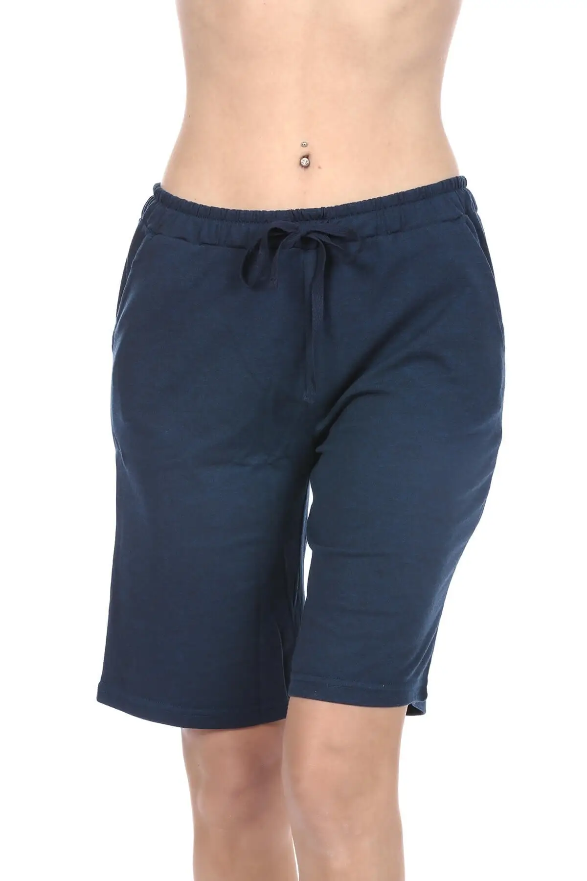 Women's Shorts Navy Blue Melange New Summer Fashion Bermuda Basic Short Pants Mini Trousers Short Pants
Women's Shorts Navy Blue Melange New Summer Fashion Bermuda Basic Short Pants Mini Trousers Short Pants