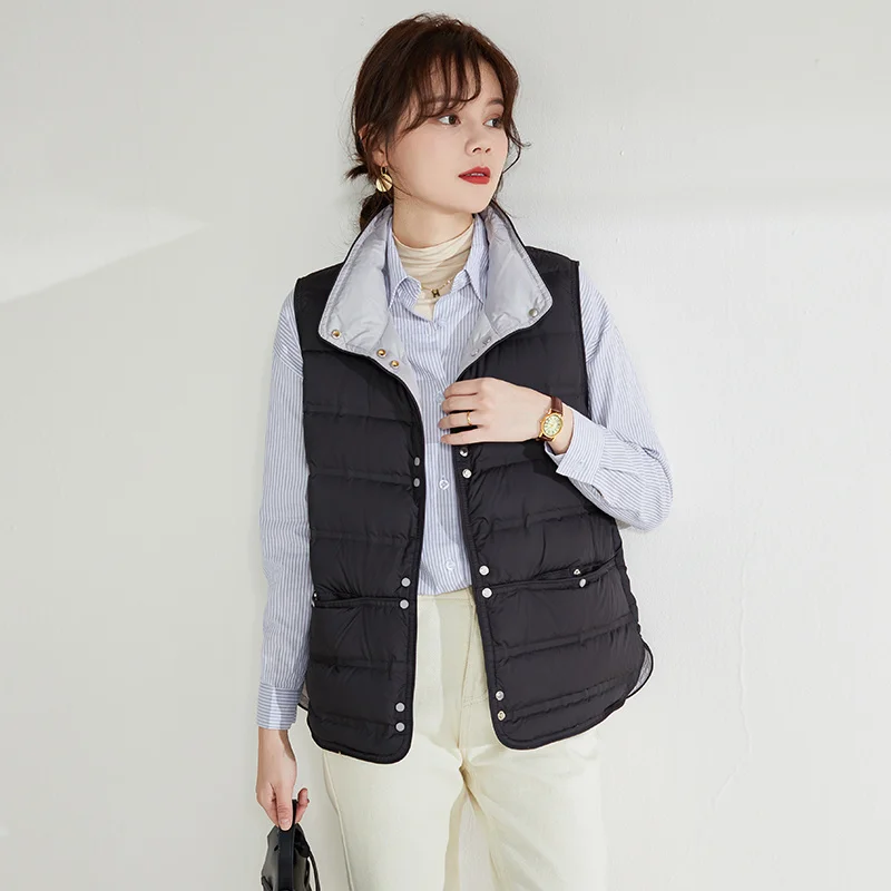 90% White Duck Down Coat Womens Coats Autumn Light Thin Short Jacket Sleeveless Korean Fashion 2022 Abrigo Mujer SQQ468
90% White Duck Down Coat Womens Coats Autumn Light Thin Short Jacket Sleeveless Korean Fashion 2022 Abrigo Mujer SQQ468