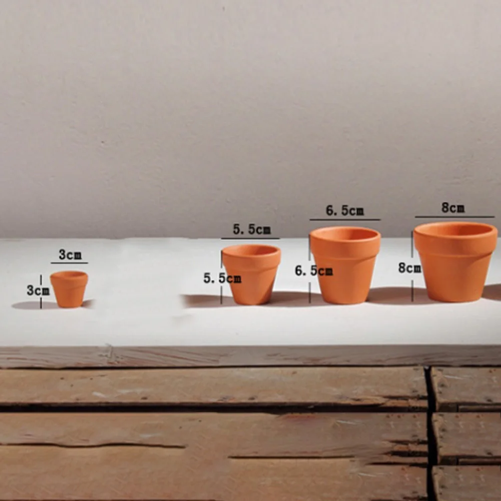 10Pcs Ceramic Pottery Planting Cactus Flower Pots Small Mini Terracotta Pot Clay Succulent Nursery Pots For Plants Crafts
10Pcs Ceramic Pottery Planting Cactus Flower Pots Small Mini Terracotta Pot Clay Succulent Nursery Pots For Plants Crafts