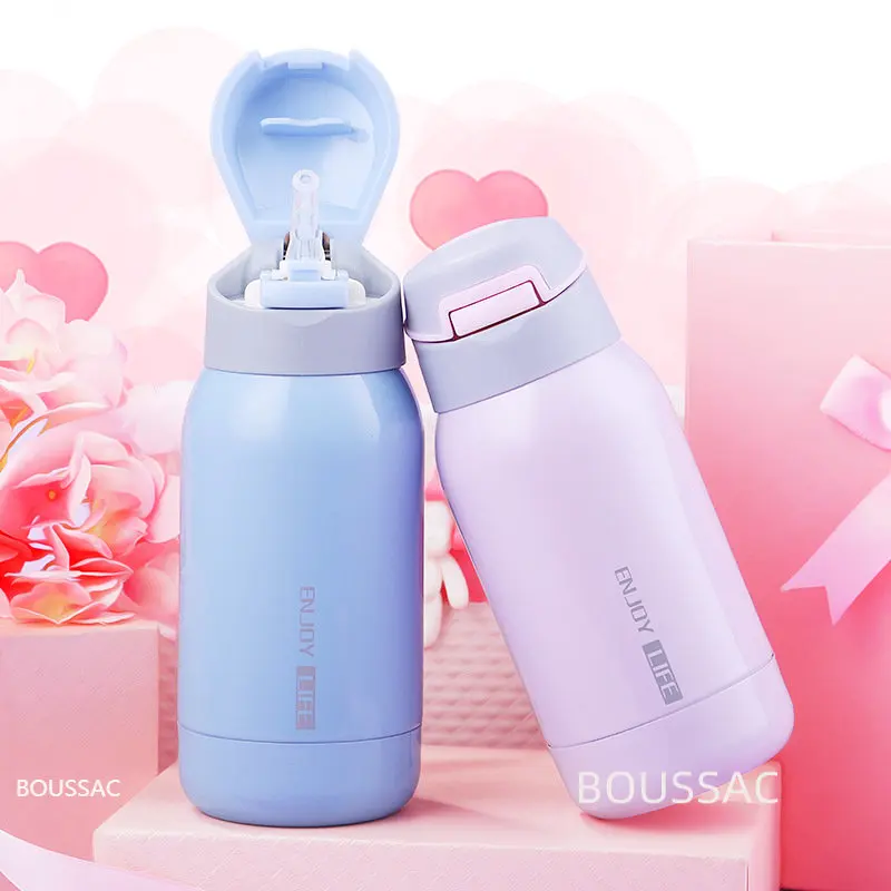 260ml / 450ml Creative Cola Bottle Stainless Steel Thermos Bottle with Straw Sports Thermos Children Portable Insulation Straw
260ml / 450ml Creative Cola Bottle Stainless Steel Thermos Bottle with Straw Sports Thermos Children Portable Insulation Straw