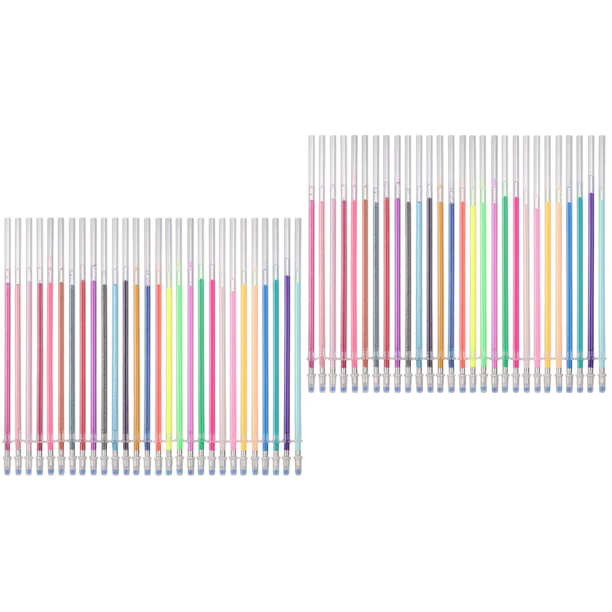 48 Pcs Color Glitter Refill Colorful Marker Gel Metallic Pen Refillss Metal For Plastic Students Supplies Stationery
48 Pcs Color Glitter Refill Colorful Marker Gel Metallic Pen Refillss Metal For Plastic Students Supplies Stationery