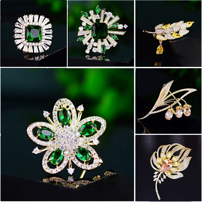 2022 Korean Cute Zircon Flower Brooches Fashion Lovely Wheat Broochpin for Women Clothing Accessories Anti-light Buckle Corsage
2022 Korean Cute Zircon Flower Brooches Fashion Lovely Wheat Broochpin for Women Clothing Accessories Anti-light Buckle Corsage