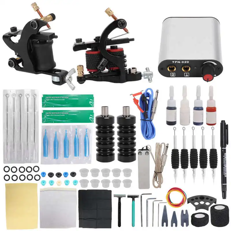Tattoo Power Supply Kit Tattoo Transfer Paper Lightweight Complete Repair Cream Shader Tattoo Machine Kit with Clip Cord for
Tattoo Power Supply Kit Tattoo Transfer Paper Lightweight Complete Repair Cream Shader Tattoo Machine Kit with Clip Cord for
