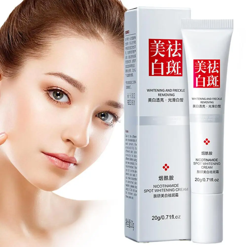 20g Niacinamide Freckles Remover Facial Cream Melasma Remover Skin Face Cream Care Product Whitening V3H3
20g Niacinamide Freckles Remover Facial Cream Melasma Remover Skin Face Cream Care Product Whitening V3H3