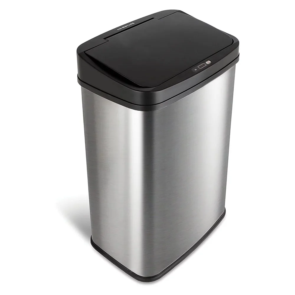 Touchless Kitchen Trash Can Wastebasket Stainless Steel With Black Lid Freight Free Accessories Household Cleaning Tools Home
Touchless Kitchen Trash Can Wastebasket Stainless Steel With Black Lid Freight Free Accessories Household Cleaning Tools Home