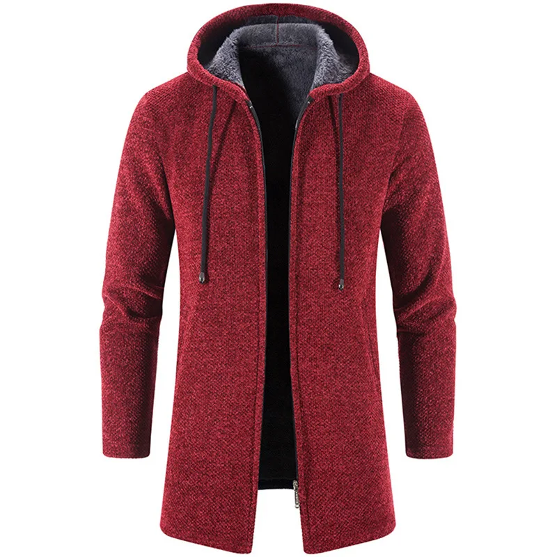 2022 new Autumn Winter Cashmere Men's Cardigan Hooded Fleece Knitting Sweaters Coat Male Warm Cardigan Thick Windbreaker Jackets
2022 new Autumn Winter Cashmere Men's Cardigan Hooded Fleece Knitting Sweaters Coat Male Warm Cardigan Thick Windbreaker Jackets