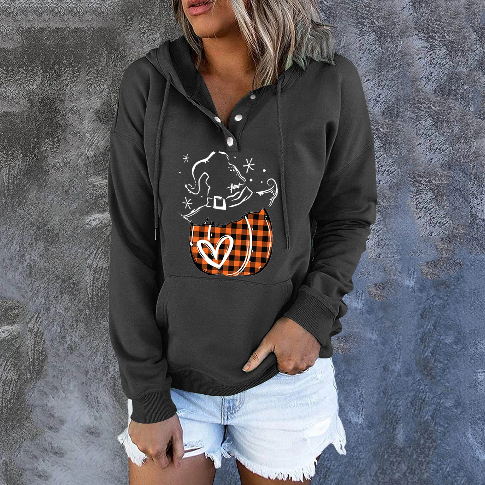 Women Hooded Halloween Pocket Drawstring Long Womens Full Zip Fleece Hoodie Cute Sweatshirts Women Quarter Zip Fleece Women
Women Hooded Halloween Pocket Drawstring Long Womens Full Zip Fleece Hoodie Cute Sweatshirts Women Quarter Zip Fleece Women
