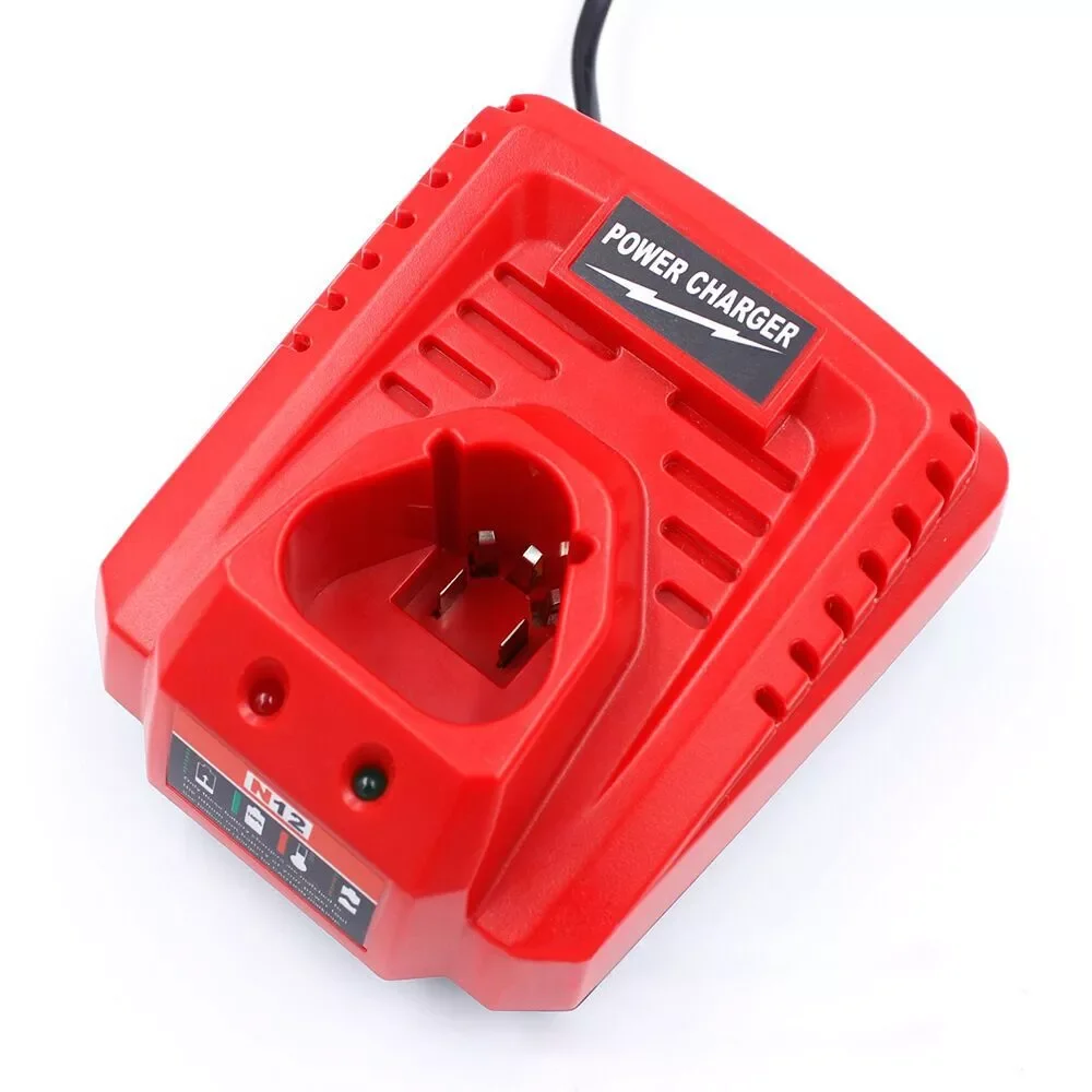 NEW2023 Li-Ion Battery Charger Replacement 10.8V 12V Charging For Milwaukee Model M12 N12 48-59-2401 48-11-2402 Lithium-Ion Powe
NEW2023 Li-Ion Battery Charger Replacement 10.8V 12V Charging For Milwaukee Model M12 N12 48-59-2401 48-11-2402 Lithium-Ion Powe