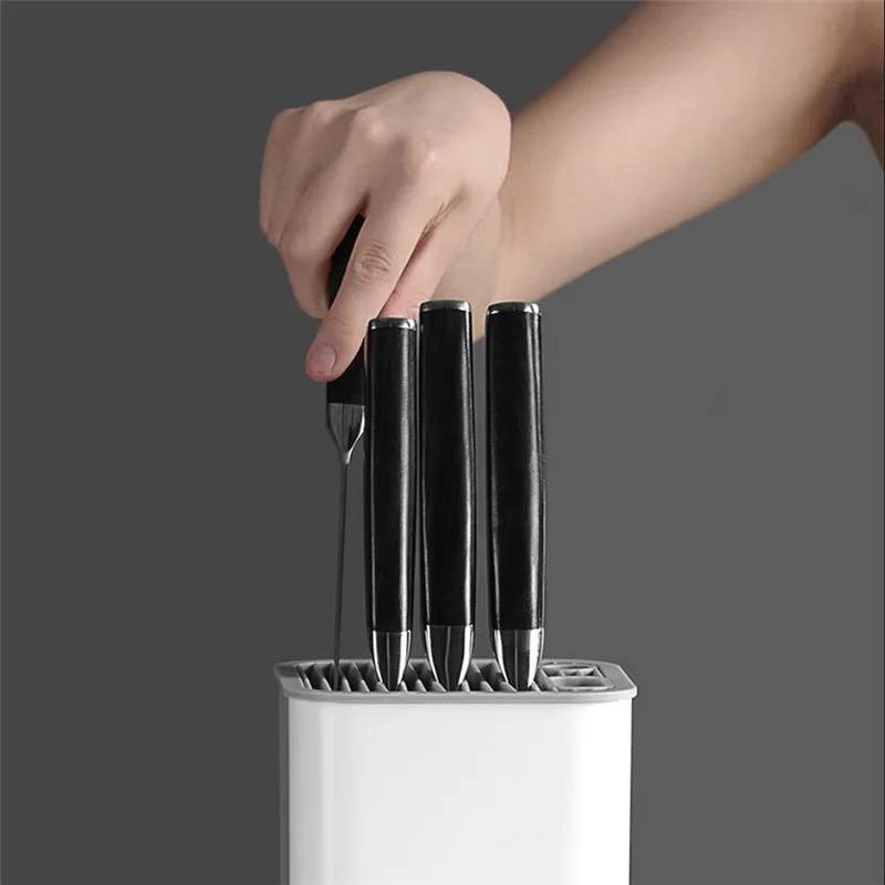 Xiaomi Kitchen Knife Holder Multifunctional Storage Rack Tool Holder Knife Block Stand Kitchen Accessories Smart Mi Mijia Huohou
Xiaomi Kitchen Knife Holder Multifunctional Storage Rack Tool Holder Knife Block Stand Kitchen Accessories Smart Mi Mijia Huohou