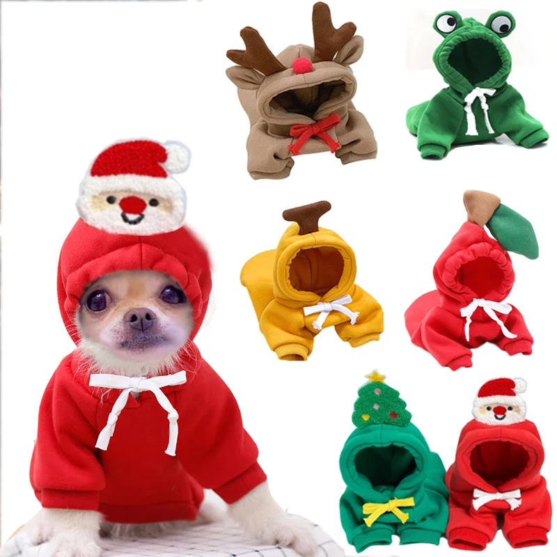 Christmas Dog Hoodie Pet Dog Clothes for Small Dogs Pets Clothing Warm Coat Jacket for Cat Puppy Pet Clothing Dogs Ropa Perro
Christmas Dog Hoodie Pet Dog Clothes for Small Dogs Pets Clothing Warm Coat Jacket for Cat Puppy Pet Clothing Dogs Ropa Perro