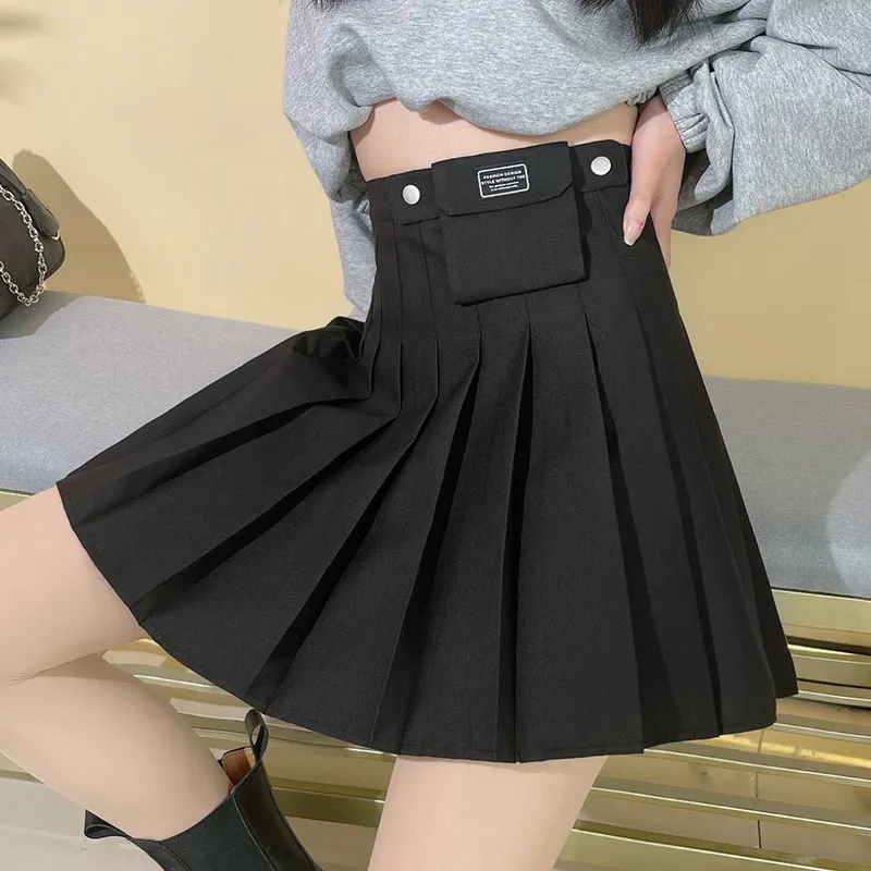 Women High Waist Mini Skirts 2022 Spring Summer Solid Color Peated Skirts Young Ladies Street Casual Skirts Female Clothing
Women High Waist Mini Skirts 2022 Spring Summer Solid Color Peated Skirts Young Ladies Street Casual Skirts Female Clothing