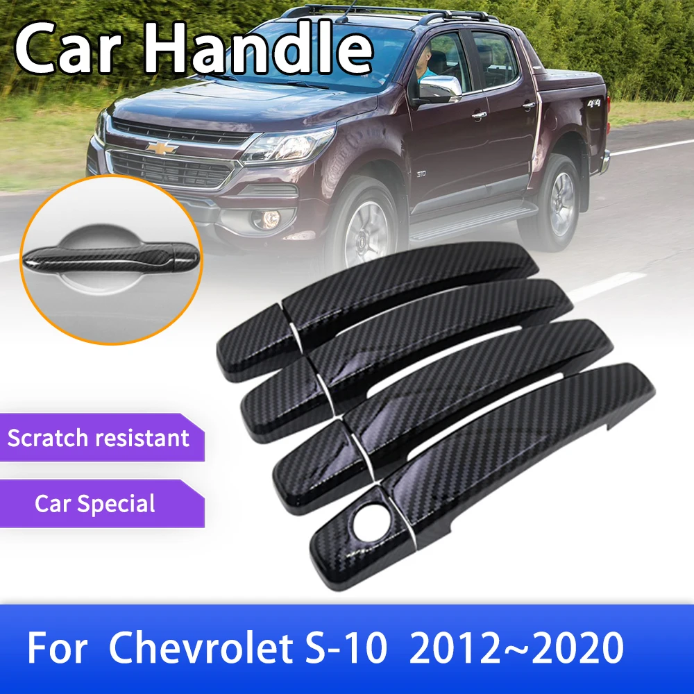 Carbon Fiber Door Handle Cover for Chevrolet S 10 3 MK3 2012~2020 Colorado Car Exterior Accessories Stickers Trim 2013 2014 2015
Carbon Fiber Door Handle Cover for Chevrolet S 10 3 MK3 2012~2020 Colorado Car Exterior Accessories Stickers Trim 2013 2014 2015
