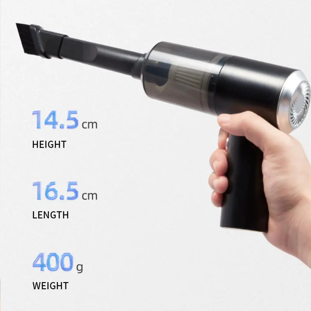 Wireless Car Vacuum Cleaner 6000PA 120W High Power Car Hoover USB Rechargeable Handheld Vacuum Cleaner Home Cleaning Tools
Wireless Car Vacuum Cleaner 6000PA 120W High Power Car Hoover USB Rechargeable Handheld Vacuum Cleaner Home Cleaning Tools