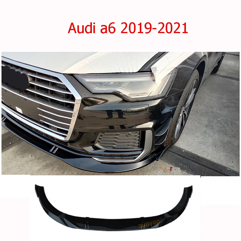 Car Styling Front Bumper Lip Chin Spoiler Splitter Diffusers Cover Trim Shovels Protector Fits for Audi A6/S6 C8 2019 2020 2021
Car Styling Front Bumper Lip Chin Spoiler Splitter Diffusers Cover Trim Shovels Protector Fits for Audi A6/S6 C8 2019 2020 2021