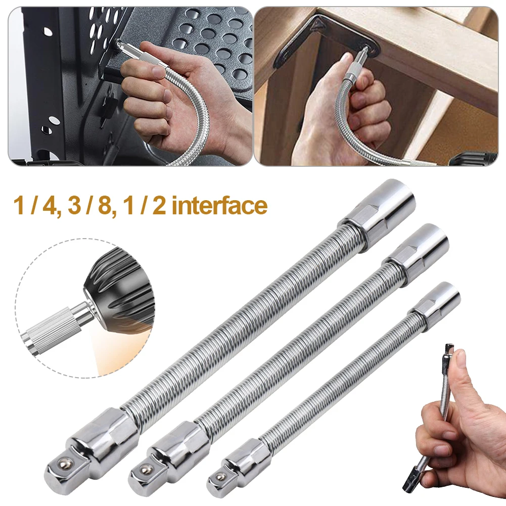 245mm Flexible Shaft Tool Bit Holder Connector Extension Screwdriver Drill Bit Magnetic Socket Driver Adapter Hex Drill Bit
245mm Flexible Shaft Tool Bit Holder Connector Extension Screwdriver Drill Bit Magnetic Socket Driver Adapter Hex Drill Bit