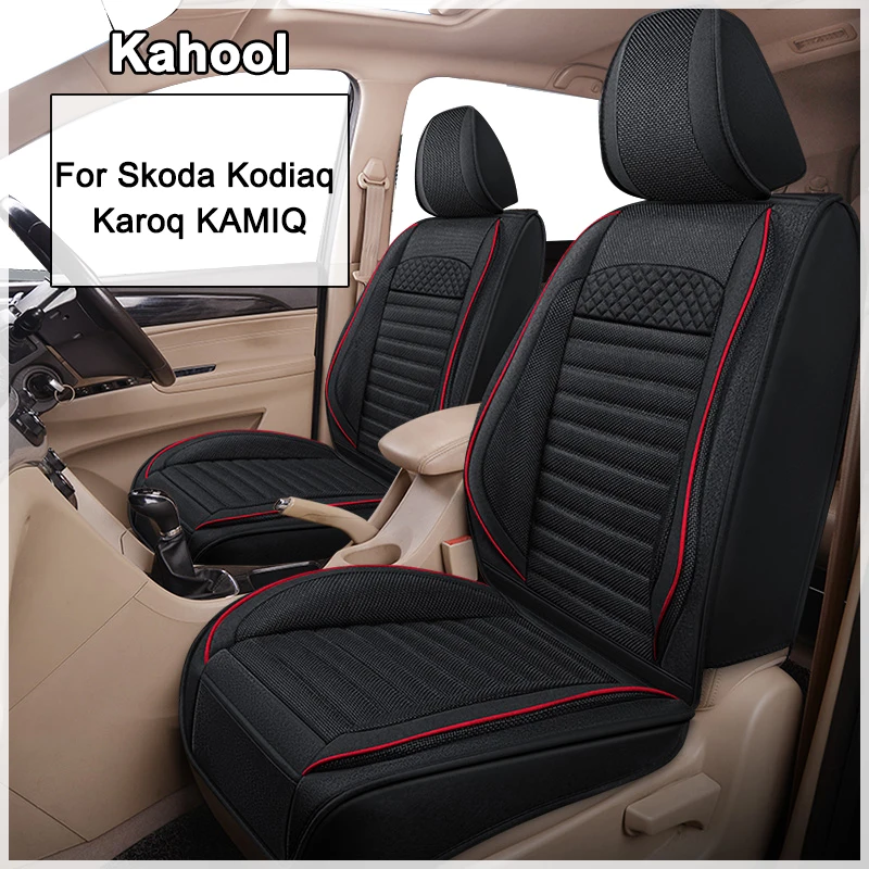 Чехол для автомобильного сиденья Kahool для Skoda Kodiaq Karoq Kamiq, автомобильные аксессуары для интерьера (1 сиденье)
Чехол для автомобильного сиденья Kahool для Skoda Kodiaq Karoq Kamiq, автомобильные аксессуары для интерьера (1 сиденье)