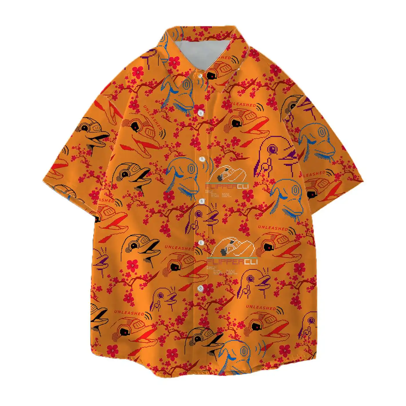 Jumeast Flipper Zero Hacker Men Hawaiian Shirts Cyber Y2K Dolphin Graphic Women Aloha Shirt Futuristic Fashion Beach Clothes Top
Jumeast Flipper Zero Hacker Men Hawaiian Shirts Cyber Y2K Dolphin Graphic Women Aloha Shirt Futuristic Fashion Beach Clothes Top