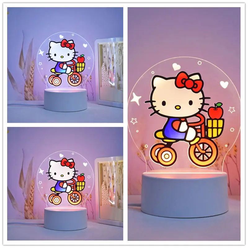 Kawaii Sanrio аксессуары Hello Kittys Cinnamoroll Kuromi аниме милая красота ночсветильник красочный свет Аниме Игрушки для девочек подарок
Kawaii Sanrio аксессуары Hello Kittys Cinnamoroll Kuromi аниме милая красота ночсветильник красочный свет Аниме Игрушки для девочек подарок