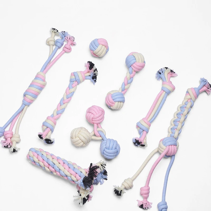 8 Pack Dog Safe and Healthy Gift Set, Indestructible Dog Rope Toys for Small to Medium Dog, Rope Chew Toys for Puppies, Macron
8 Pack Dog Safe and Healthy Gift Set, Indestructible Dog Rope Toys for Small to Medium Dog, Rope Chew Toys for Puppies, Macron
