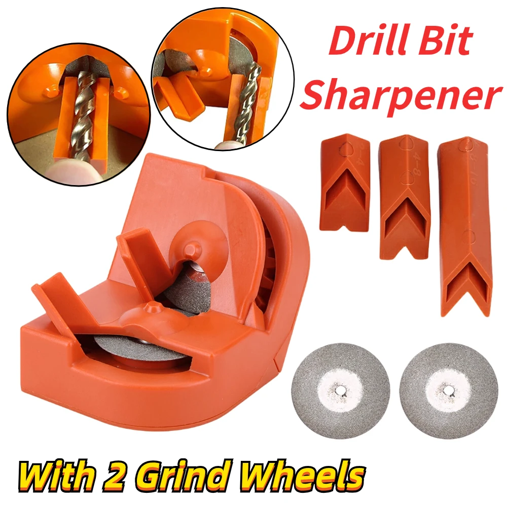 Electric Drill Bit Sharpener Drill Bit Blades Grinder with 2 Replace Grinding Disc Drill Milling Cutter Grinder Sharpening Tools
Electric Drill Bit Sharpener Drill Bit Blades Grinder with 2 Replace Grinding Disc Drill Milling Cutter Grinder Sharpening Tools