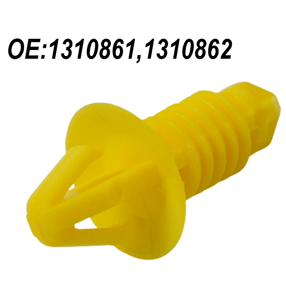 Fastener Clip Yellow 1310861 1310862 Accessories Dash Insulator Front Parts Plastic Replacement Garden For Ford
Fastener Clip Yellow 1310861 1310862 Accessories Dash Insulator Front Parts Plastic Replacement Garden For Ford