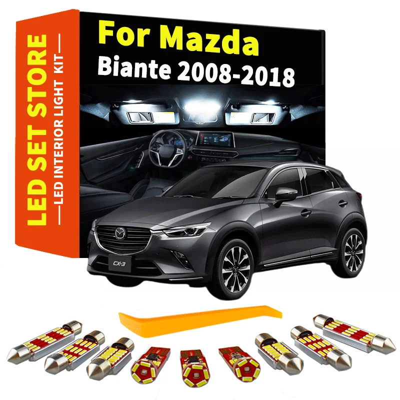 Canbus LED Interior Map Light Kit For Mazda Biante 2008-2010 2011 2012 2013 2014 2015 2016 2017 2018 Car Led Bulbs No Error
Canbus LED Interior Map Light Kit For Mazda Biante 2008-2010 2011 2012 2013 2014 2015 2016 2017 2018 Car Led Bulbs No Error