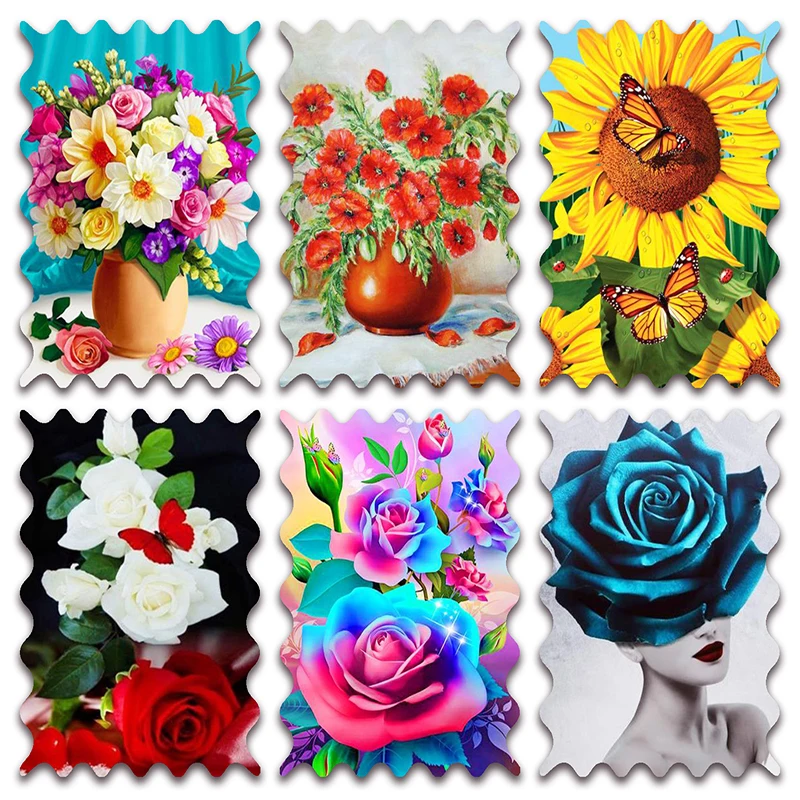 New Full Diamond painting mosaic embroidery Flower begonia daisy sunflower peony color rose beauty Cross stitch Home decor E265
New Full Diamond painting mosaic embroidery Flower begonia daisy sunflower peony color rose beauty Cross stitch Home decor E265