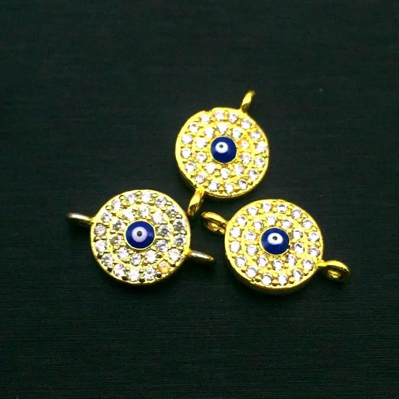 Tiny Eye Necklace Round Connector Charms Pendants Gold Plated Zircon Vintage Cryptic Amulet Magical Lucky Symbols For Man Women
Tiny Eye Necklace Round Connector Charms Pendants Gold Plated Zircon Vintage Cryptic Amulet Magical Lucky Symbols For Man Women