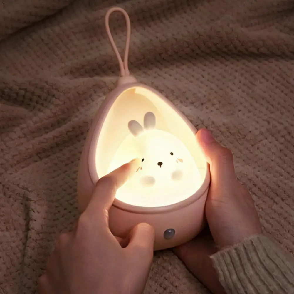 Led Night Light Human Induction Lamp Cute Animal Sensor Control Lamp For Children Kids Usb Rechargeable Silicone Wall Light B4z0
Led Night Light Human Induction Lamp Cute Animal Sensor Control Lamp For Children Kids Usb Rechargeable Silicone Wall Light B4z0