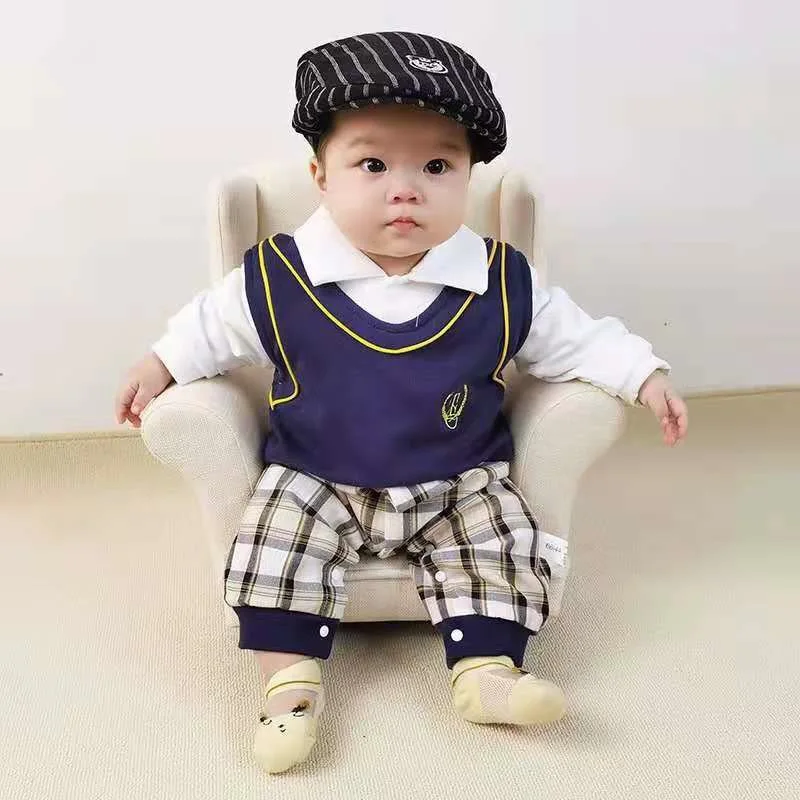 New Matching Clothes Little Brother Romper+ vest Sister ress +pants Outfits Set 0-2 Years Baby Kids Baby Boy Fashon Clothing Set
New Matching Clothes Little Brother Romper+ vest Sister ress +pants Outfits Set 0-2 Years Baby Kids Baby Boy Fashon Clothing Set