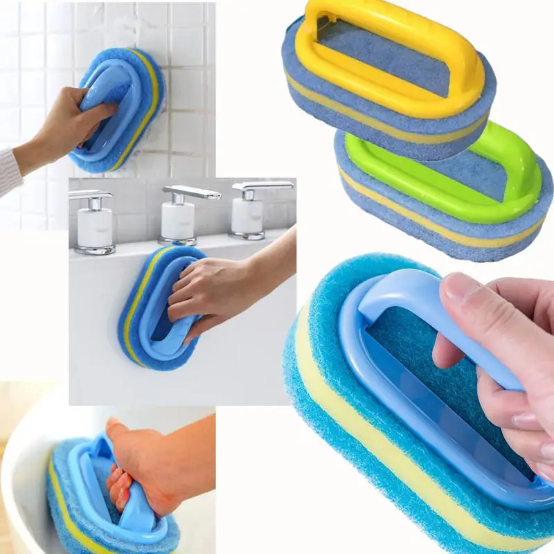 Bathtub Brushes Kitchen Cleaning Bathroom Toilet Kitchen Glass Wall Cleaning Bath Brush Handle Sponge Bath Ceramic Cleaning Tool
Bathtub Brushes Kitchen Cleaning Bathroom Toilet Kitchen Glass Wall Cleaning Bath Brush Handle Sponge Bath Ceramic Cleaning Tool